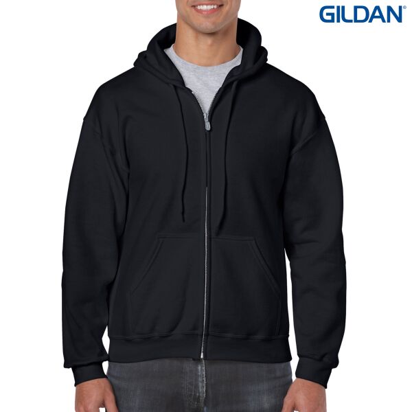 Gildan Heavy Blend Adult Full Zip Hooded Sweatshirt Thumbnail